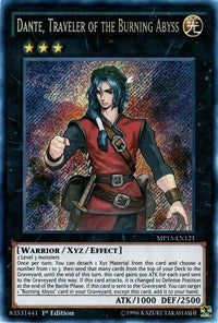 Dante, Traveler of the Burning Abyss [MP15-EN121] Secret Rare | North Game Den
