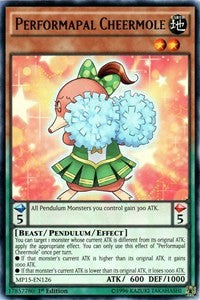 Performapal Cheermole [MP15-EN126] Rare | North Game Den