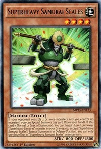 Superheavy Samurai Scales [MP15-EN133] Rare | North Game Den