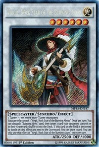 Virgil, Rock Star of the Burning Abyss [MP15-EN187] Secret Rare | North Game Den