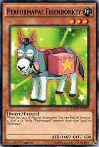 Performapal Friendonkey [MP15-EN193] Common | North Game Den