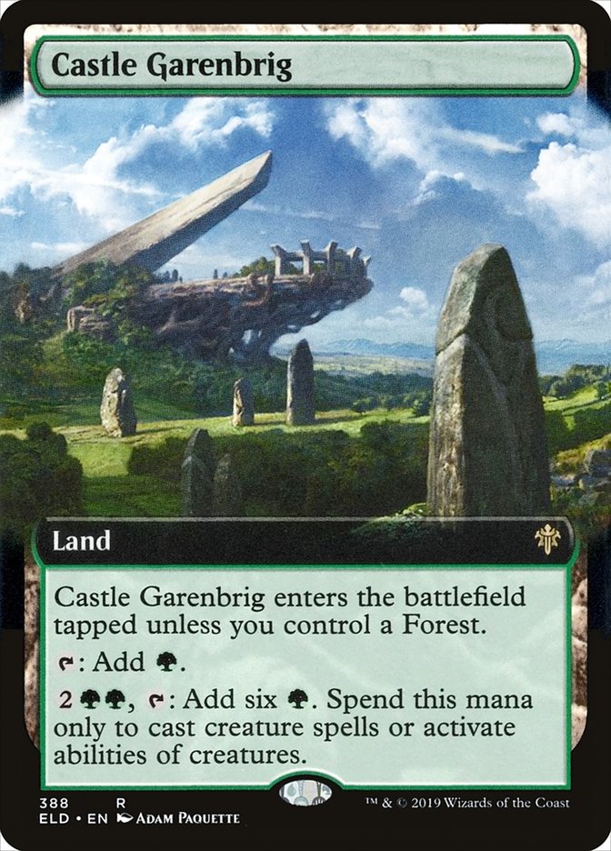 Castle Garenbrig (Extended Art) [Throne of Eldraine] | North Game Den