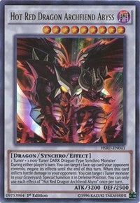 Hot Red Dragon Archfiend Abyss [HSRD-EN041] Ultra Rare | North Game Den