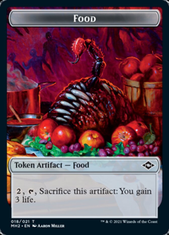 Food Token (#18) [Modern Horizons 2 Tokens] | North Game Den