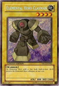 Elemental HERO Clayman [EHC2-EN002] Secret Rare | North Game Den