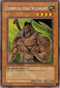 Elemental HERO Wildheart [EHC2-EN003] Secret Rare | North Game Den