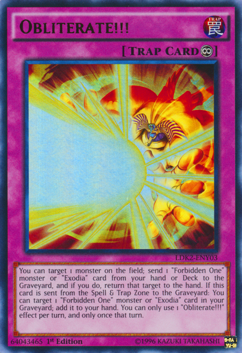 Obliterate!!! [LDK2-ENY03] Ultra Rare | North Game Den
