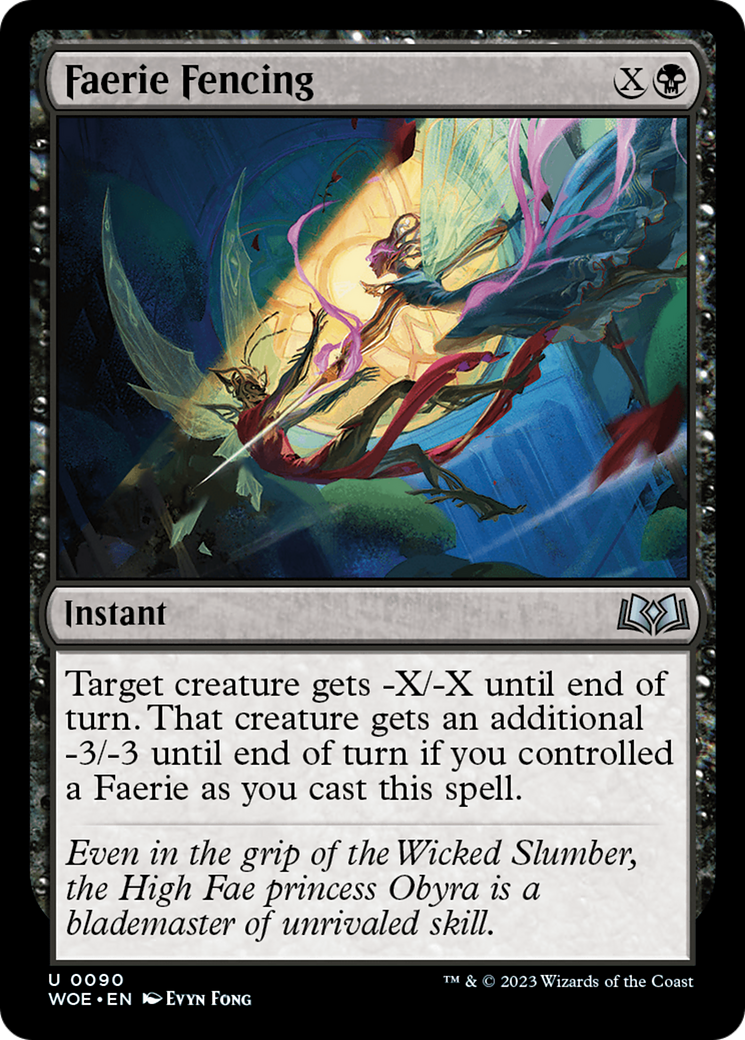 Faerie Fencing [Wilds of Eldraine] | North Game Den