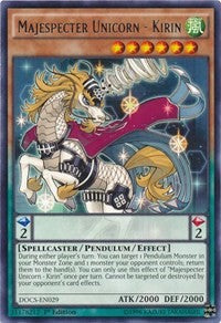 Majespecter Unicorn - Kirin [DOCS-EN029] Rare | North Game Den