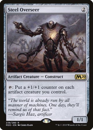 Steel Overseer [Core Set 2020 Promos] | North Game Den