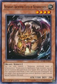 Nefarious Archfiend Eater of Nefariousness [SDMP-EN019] Common | North Game Den