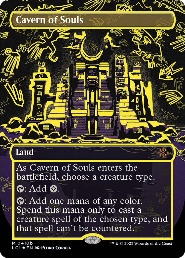 Cavern of Souls (0410b) (Borderless) [The Lost Caverns of Ixalan] | North Game Den