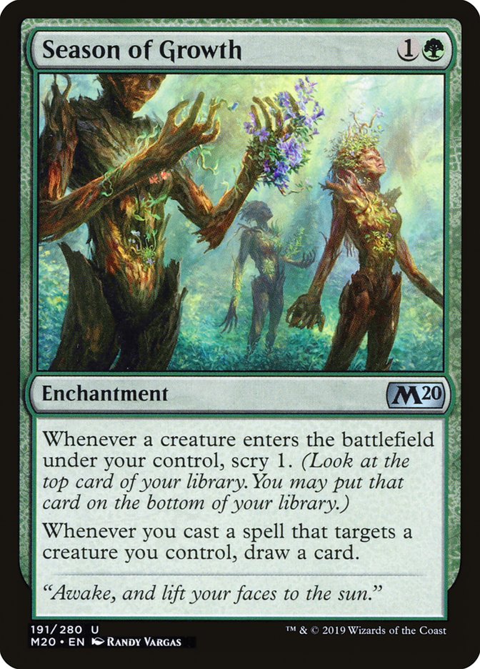 Season of Growth [Core Set 2020] | North Game Den