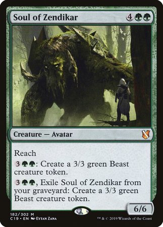 Soul of Zendikar [Commander 2019] | North Game Den