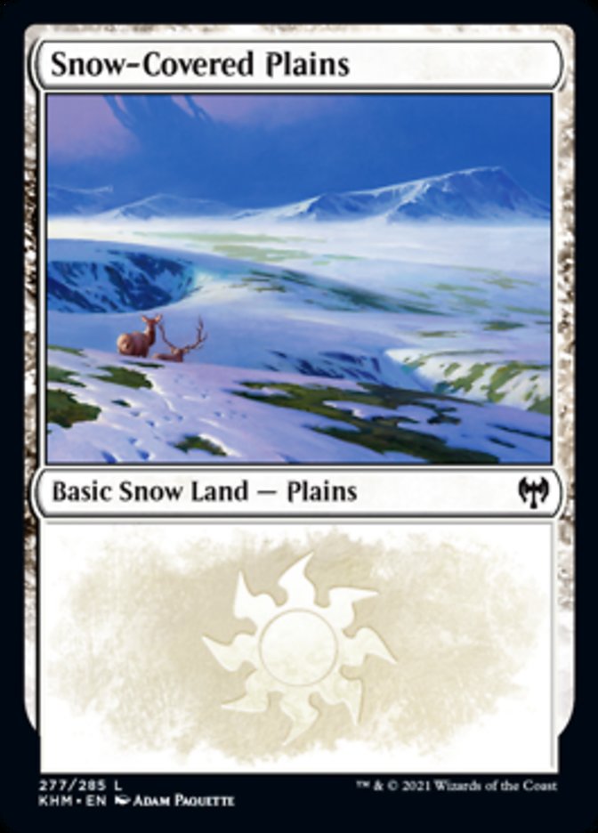Snow-Covered Plains (277) [Kaldheim] | North Game Den