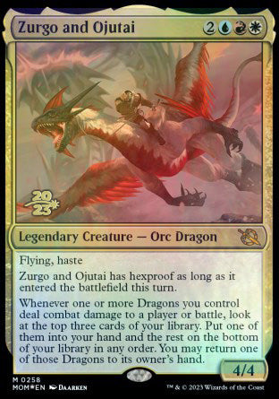 Zurgo and Ojutai [March of the Machine Prerelease Promos] | North Game Den