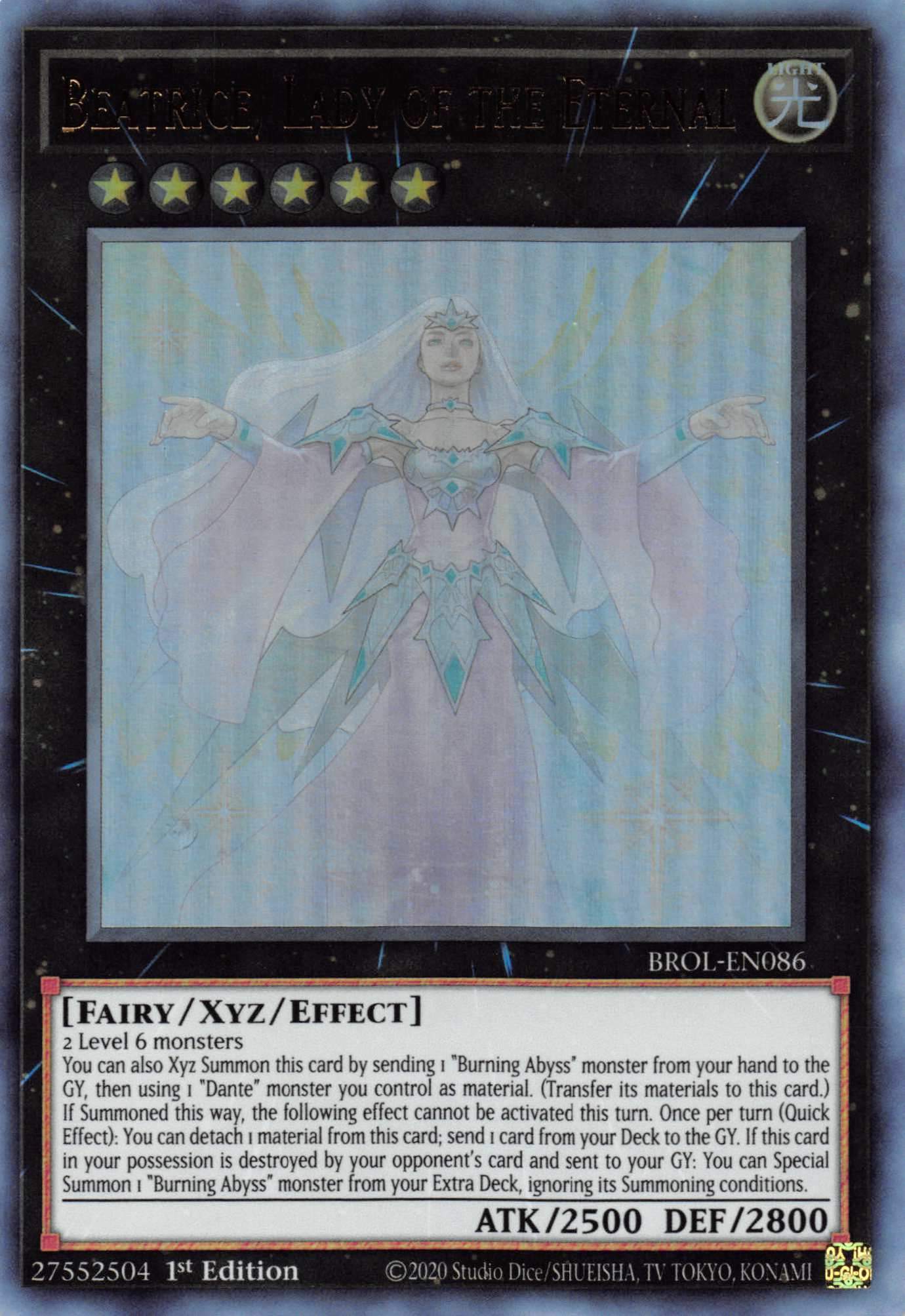 Beatrice, Lady of the Eternal [BROL-EN086] Ultra Rare | North Game Den