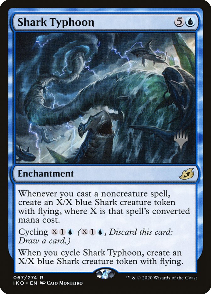 Shark Typhoon (Promo Pack) [Ikoria: Lair of Behemoths Promos] | North Game Den