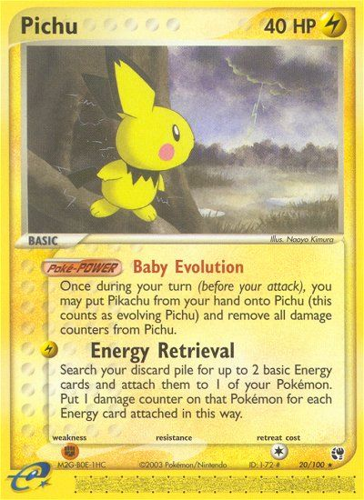 Pichu (20/100) [EX: Sandstorm] | North Game Den