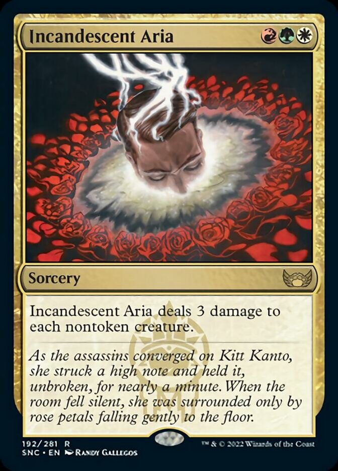 Incandescent Aria [Streets of New Capenna] | North Game Den