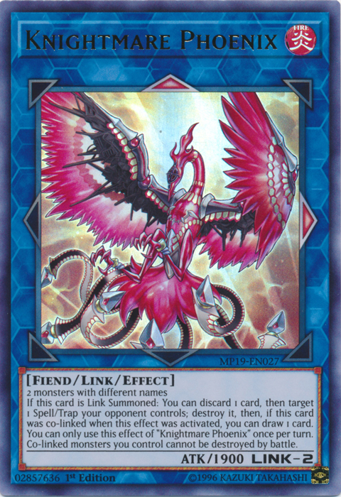 Knightmare Phoenix [MP19-EN027] Ultra Rare | North Game Den