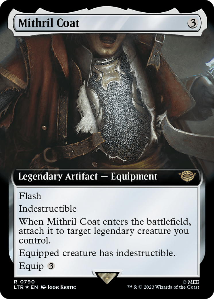 Mithril Coat (Extended Art) (Surge Foil) [The Lord of the Rings: Tales of Middle-Earth] | North Game Den