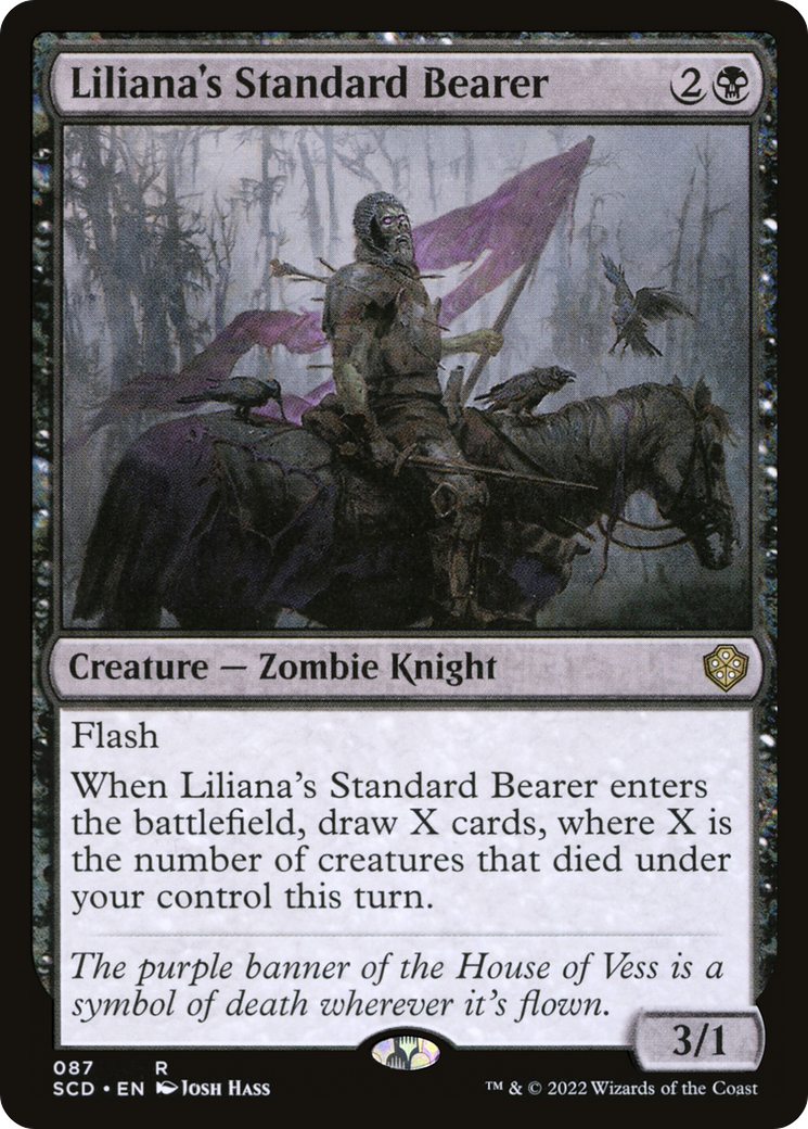 Liliana's Standard Bearer [Starter Commander Decks] | North Game Den