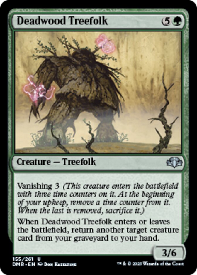 Deadwood Treefolk [Dominaria Remastered] | North Game Den