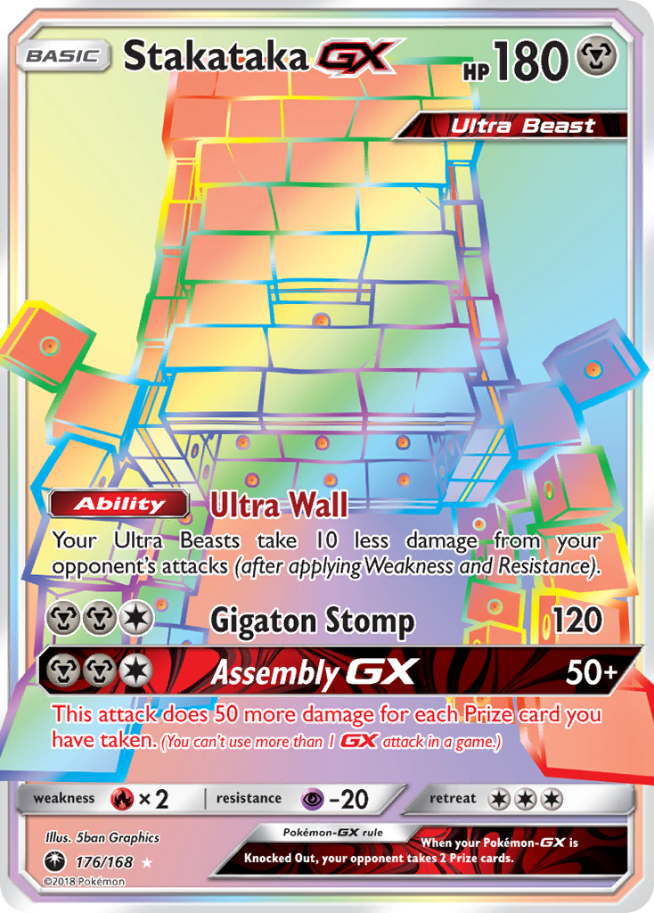 Stakataka GX (176/168) [Sun & Moon: Celestial Storm] | North Game Den