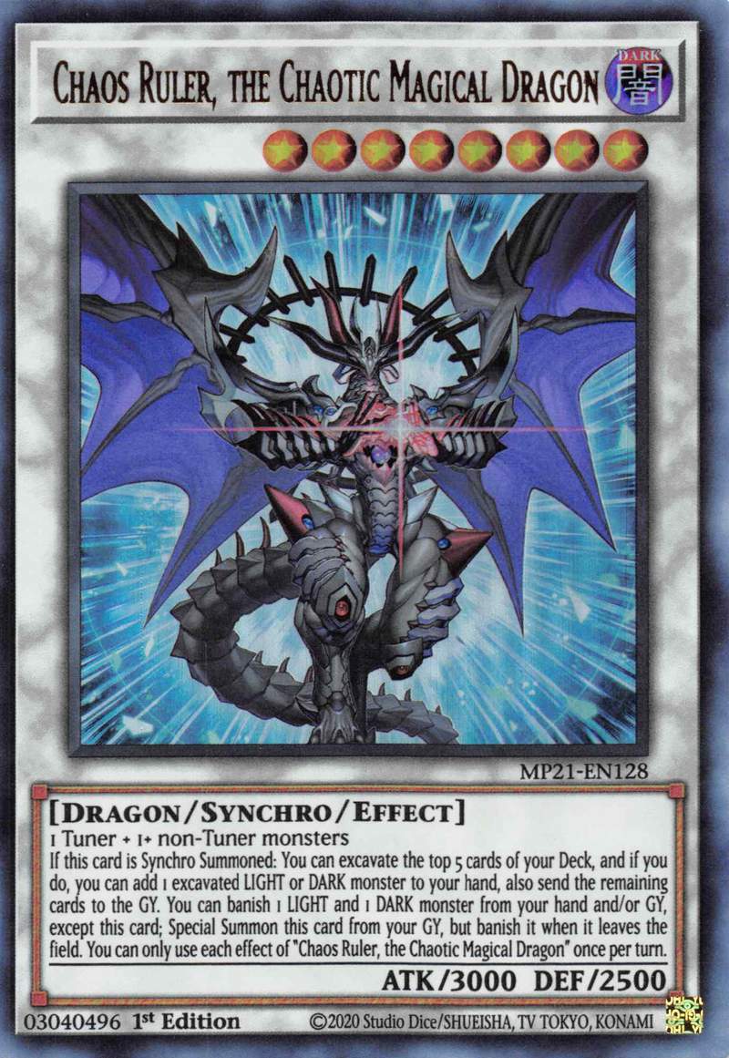 Chaos Ruler, the Chaotic Magical Dragon [MP21-EN128] Ultra Rare | North Game Den