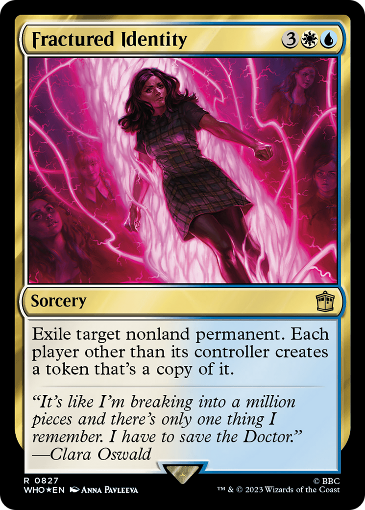 Fractured Identity (Surge Foil) [Doctor Who] | North Game Den