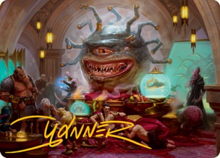 Xanathar, Guild Kingpin Art Card (Gold-Stamped Signature) [Dungeons & Dragons: Adventures in the Forgotten Realms Art Series] | North Game Den