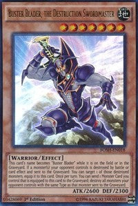 Buster Blader, the Destruction Swordmaster [BOSH-EN018] Ultra Rare | North Game Den