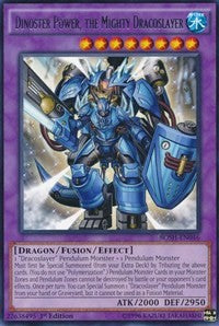 Dinoster Power, the Mighty Dracoslayer [BOSH-EN046] Rare | North Game Den