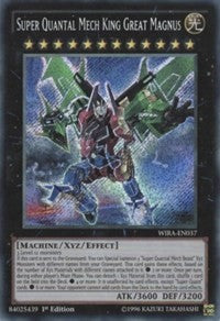 Super Quantal Mech King Great Magnus [WIRA-EN037] Secret Rare | North Game Den