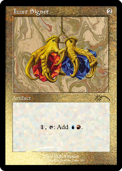 Izzet Signet (Retro) (Foil Etched) [Secret Lair Drop Series] | North Game Den
