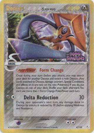 Deoxys (4/110) (Delta Species) (Stamped) [EX: Holon Phantoms] | North Game Den