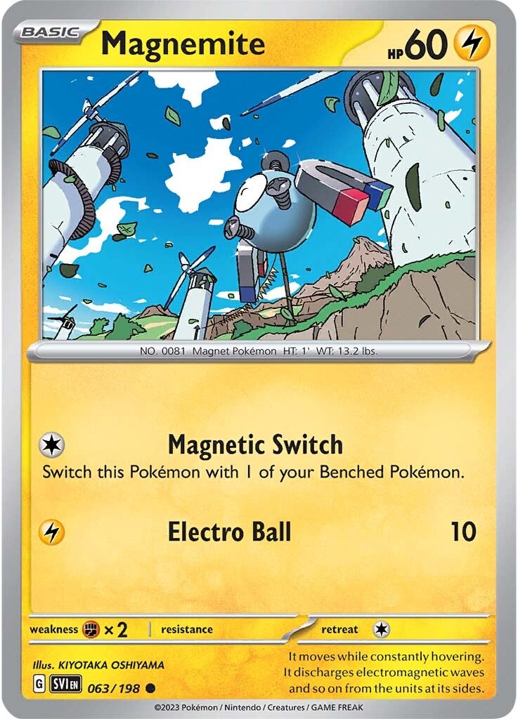 Magnemite (063/198) [Scarlet & Violet: Base Set] | North Game Den