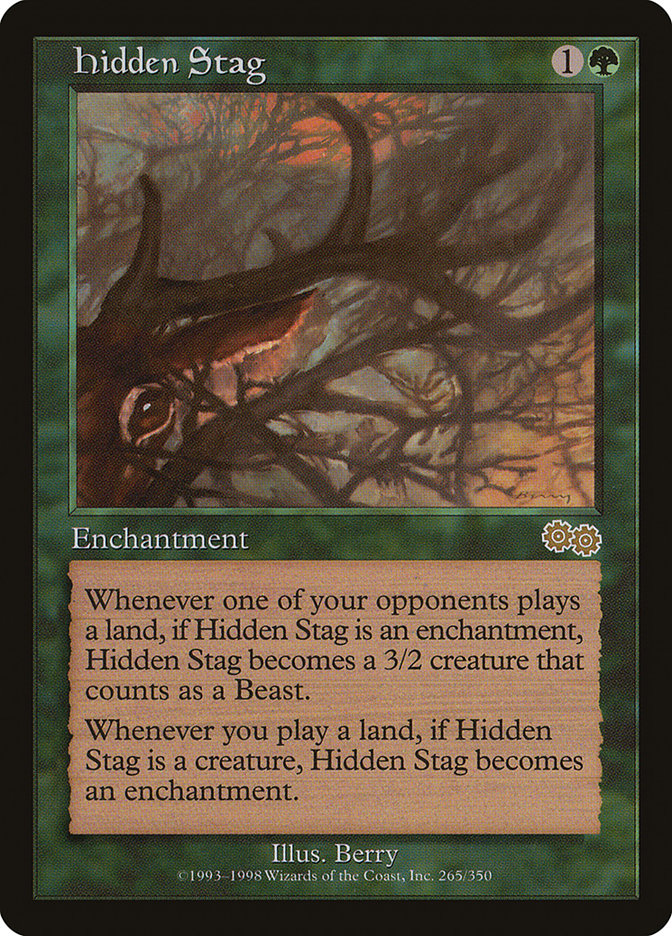 Hidden Stag [Urza's Saga] | North Game Den