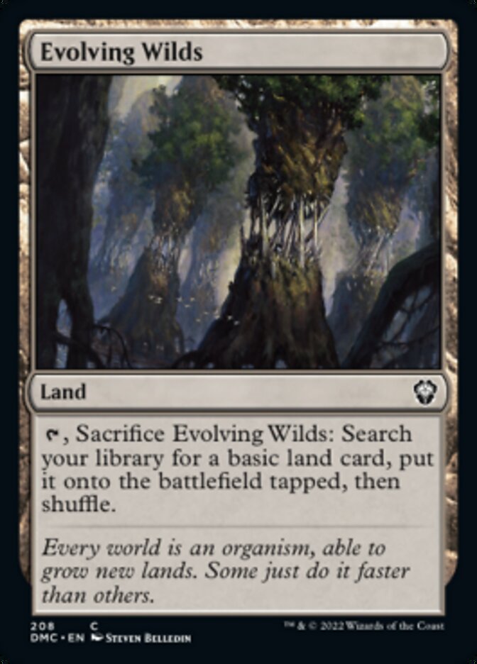 Evolving Wilds [Dominaria United Commander] | North Game Den