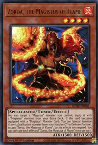 Zoroa, the Magistus of Flame [GEIM-EN002] Ultra Rare | North Game Den