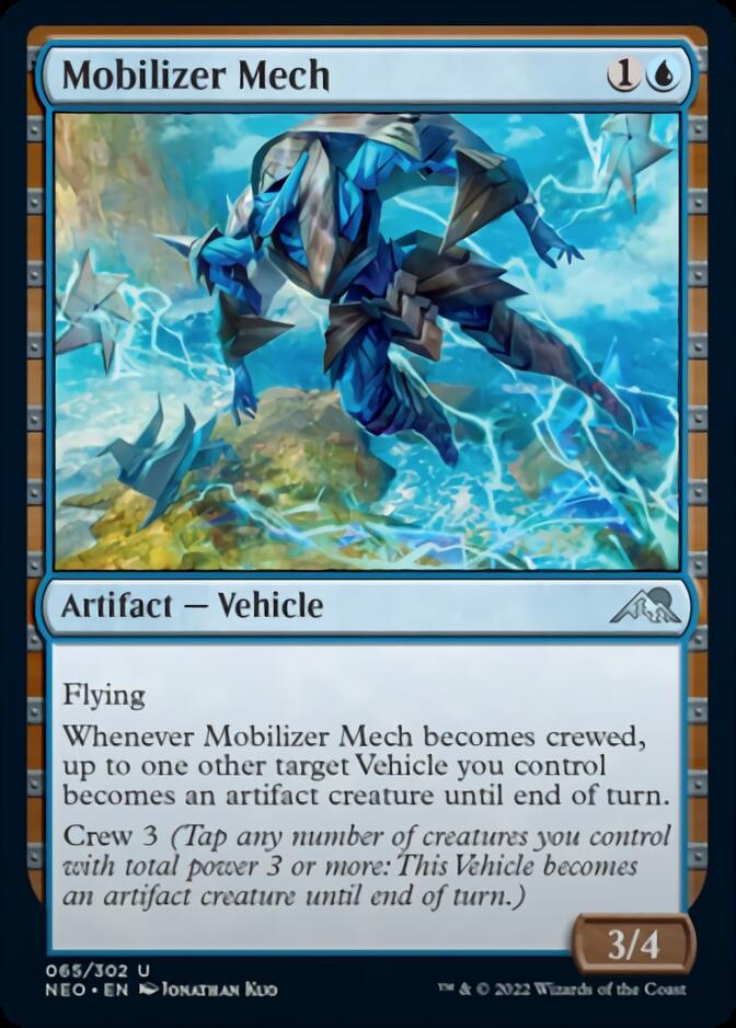 Mobilizer Mech [Kamigawa: Neon Dynasty] | North Game Den