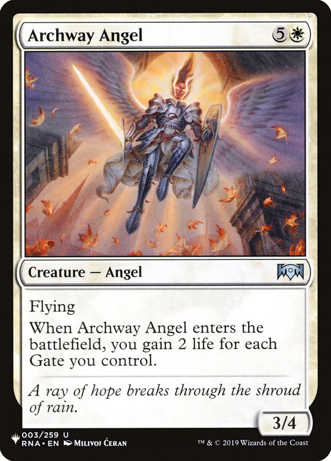 Archway Angel [The List] | North Game Den