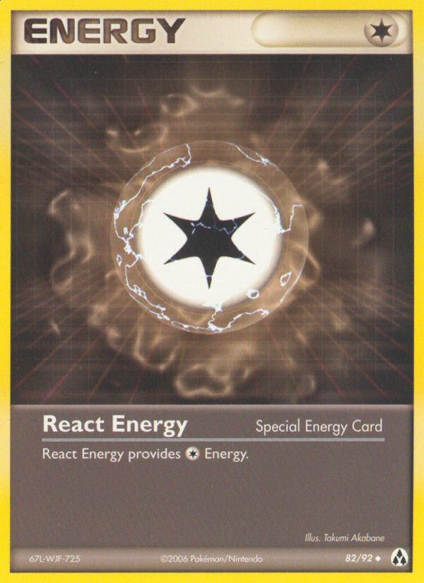 React Energy (82/92) [EX: Legend Maker] | North Game Den