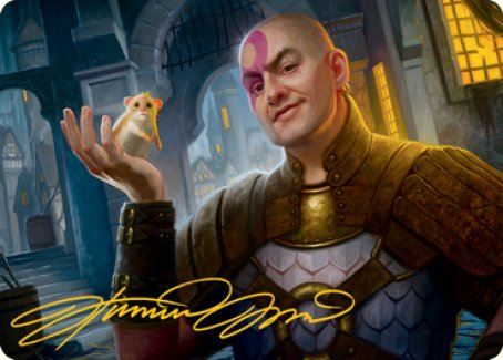 Minsc, Beloved Ranger Art Card (Gold-Stamped Signature) [Dungeons & Dragons: Adventures in the Forgotten Realms Art Series] | North Game Den