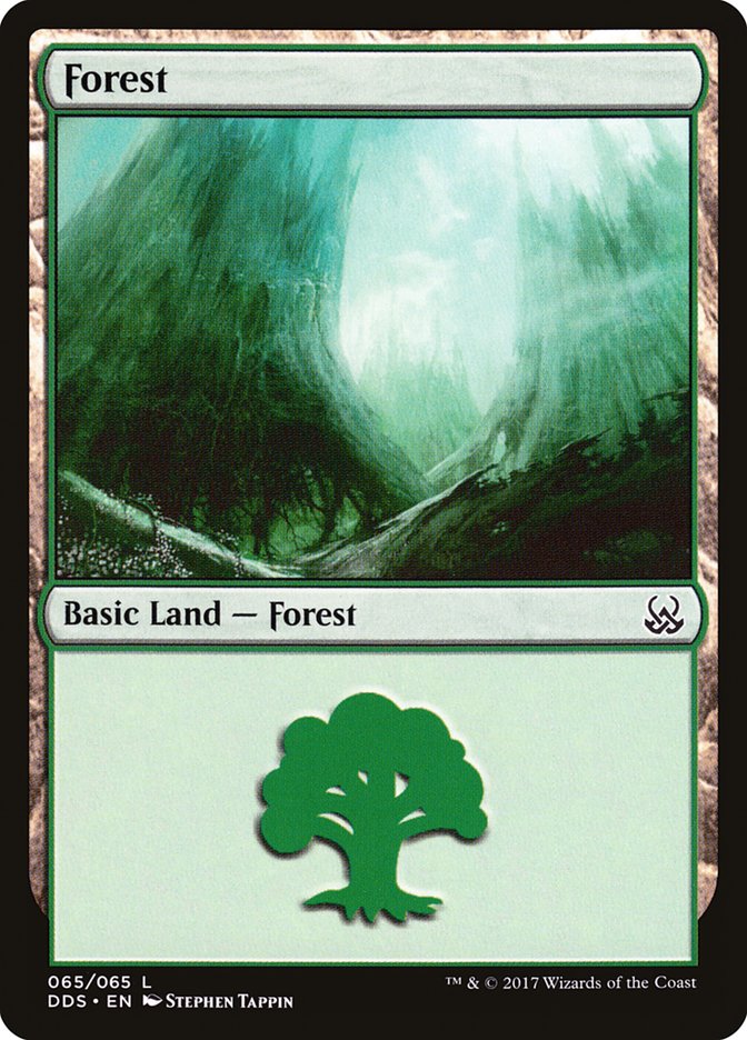 Forest (65) [Duel Decks: Mind vs. Might] | North Game Den