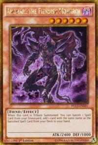 Angmarl the Fiendish Monarch [PGL3-EN001] Gold Secret Rare | North Game Den