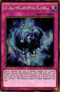 The Phantom Knights of Shade Brigandine [PGL3-EN015] Gold Secret Rare | North Game Den