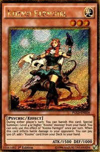 Kozmo Farmgirl [PGL3-EN024] Gold Secret Rare | North Game Den