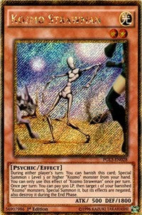 Kozmo Strawman [PGL3-EN028] Gold Secret Rare | North Game Den